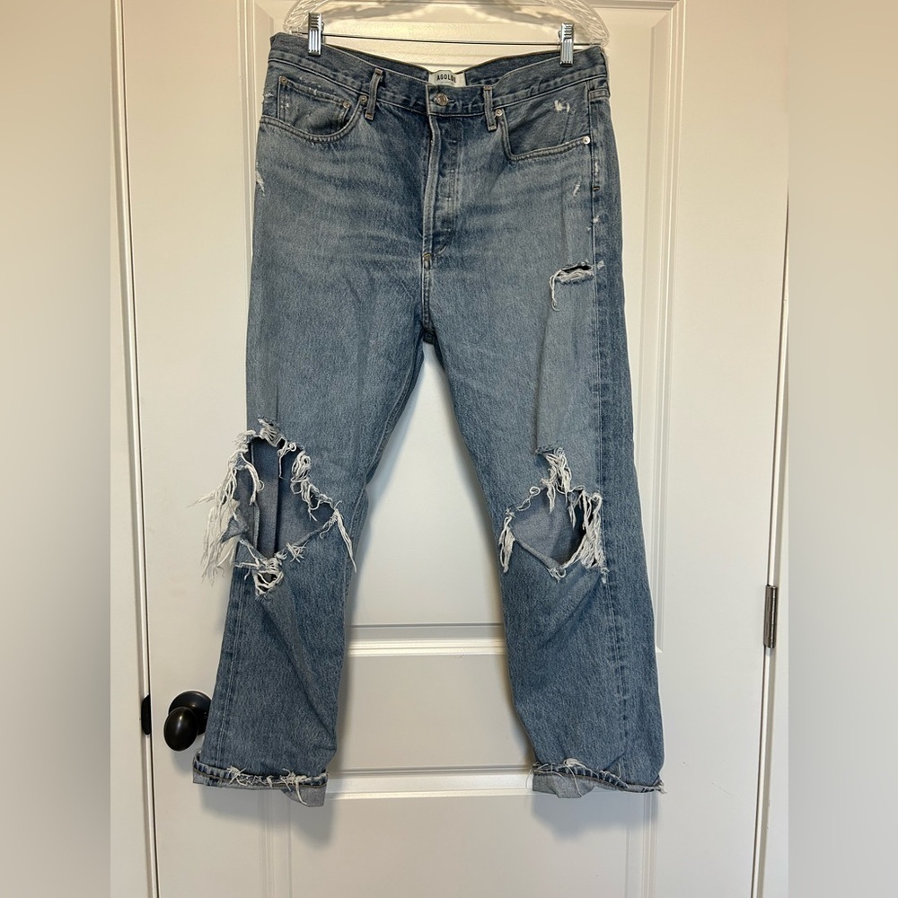 AGOLDE 90’s Mid Rise Medium Wash Loose Fit Jeans 32​​​​​​​​​